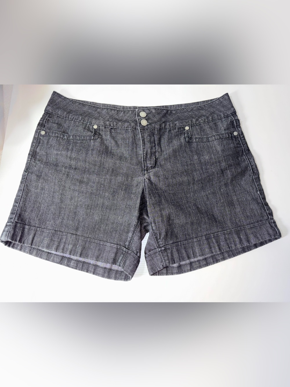Santana Canada Charcoal Denim Short Shorts